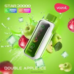 VOZOL STAR 20000 DOUBLE APPLE ICE - 242TL402 VOZOL Flavors List