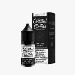 Coastal Clouds Caramel Brulee 30ml Salt E-Juice -Creamy Nic