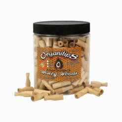 Organitips Jar 250-Count | Organic Wooden Tips