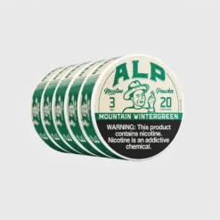 ALP Nicotine Pouches (Pack of 5) - 20 Pouches per Can