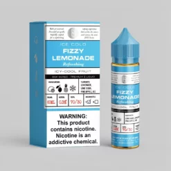 BSX Fizzy Lemonade 60ml E-Juice - Icy Menthol Citrus Vape